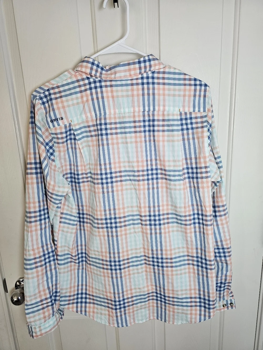 Orvis Women's Open Air/Tradit Plaid Long-Sleeve Shirt Spring Color Bundle Size L - Picture 3 of 12